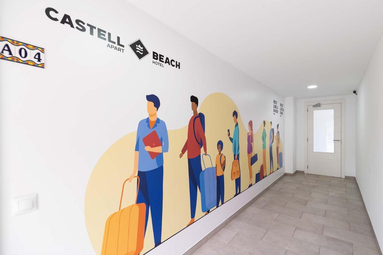 Castell Beach Aparthotel กาสเตย์เดเฟลส์ ภายนอก รูปภาพ